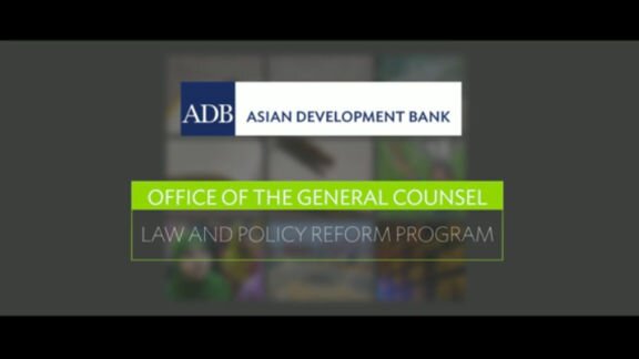 Overview of ADB’s Law and Policy Reform Program